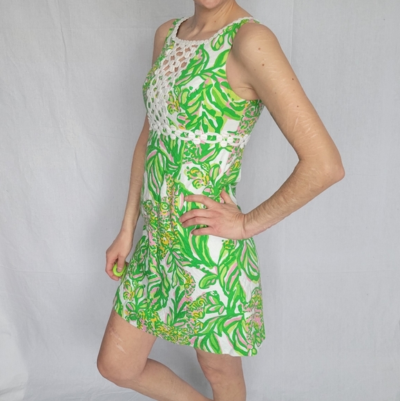Lilly Pulitzer mod style mini dress - Picture 2 of 5